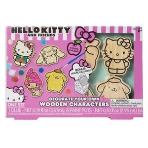 Sanrio Hello Kitty Decorate Your Own Wooden Characters Kit